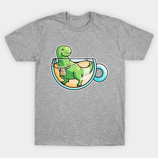 Tea-Rex T-Shirt by freeves